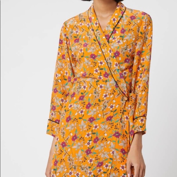 Hugo Kerlina Floral Wrap Maxi Dress - Picture 5 of 9